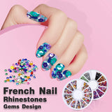 42 in 1 Acrylic Nail Kit Acrylic Powder Liquid Glitter Nail Kit Nail Art Brush French Nails Tips Silicone Hand Pillow and Manicure Table Mat