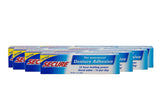 Secure Waterproof Denture Adhesive - Zinc Free - Extra Strong Hold For Upper, Lower or Partials - 1.4 oz (Pack of 8)