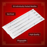 One Tattoo World 100pcs 9M1 Disposable Sterile Tattoo Needles 9 Mag Magnum OTW-100-9M1