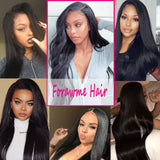 Feibin Lace Closure Human Hair 4x4 Brazilian Straight Hair Unprocessed 100% Human Hair Lace Closure Natural Color Free Part 12 Inch