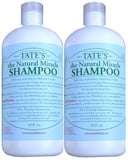2 Tate's Natural Miracle Shampoo-18oz-/hypo-allergenic