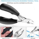 12PACK Ingrown Toenail Tool Ingrown Toenail Tool Kit Toenail Clippers Pedicure Tools Ingrown Toenail Nail Clipper Set Pedicure Kit Ingrown Toenail Pedicure Tool By JTIEO