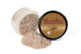 20pc STARTER KIT w/BRUSHES (LIGHT & FAIR 1) Mineral Makeup Sample Size Set Foundation Blush Veil Eye Shadows