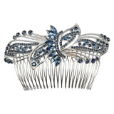 Faship Gorgeous Rhinestone Crystal Huge Floral Hair Comb