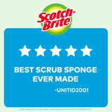 Scotch-Brite, Non-Scratch Scrub Sponge, 3 Scrub Sponges