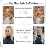 Vivien Tape in Hair Extensions Human Hair, 20inch 20pcs 50g Light Blonde Highlights Golden Blonde Remy Tape Hair Extensions, Straight Thickness Tape in Human Hair Extensions Blonde