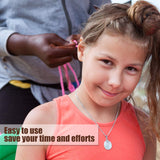 8 Pieces Dreadlocks Tool Sisterlocks Craft Dreadlocks Hair Extensions Locks Tool Hair Locking Tool Tightening Accessories for Different Christmas Braiding Hair Accessory