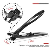 Toenail Clippers For Thick Nails for Senior, 0.6 IN Extra Large Professional Nail Clippers, Stainless Steel Heavy Duty Toe Nail Cutter, Wide Jaw Opening Fingernail, Manicure Trimmer Toe nail Clippers