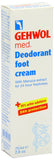 GEHWOL Med Deodorant Foot Cream, 2.6 oz