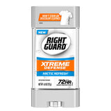 Right Guard Xtreme Defense Antiperspirant Deodorant Gel, Arctic Refresh, 4 Ounce (Count of 4)