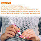 10pcs 5ml Empty Transparent Twist Pen, Cosmetic Container Tube Lip Gloss Nail Oil Eyelash Growth Liquid Brush Applicators for Women Makeup Convenient Use