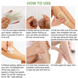 Wax Strips,Hair Removal Wax Strip,Body Wax Strips,Wax Strips for Legs, Body, Bikini, Arms, Underarms,Eyebrow,Facial and Full Body Sizes Available