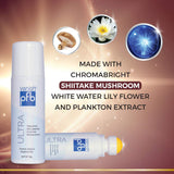 PFB Vanish Ultra with Chromabright & Shitake Mushroom, Triple Action Dark Spot Remover, Ingrown Hair & Razor Bump Stopper, Roll-On Skin Care Treatment, 93g – New Formula