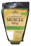 Village Naturals Aches + Pains Muscle Foam Soak Salts 2.25Lbs (1064ml)