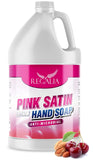 Antimicrobial Hand Soap: Silky Pink Lotion Liquid Hand Wash -Bulk One Gallon (128 oz) Refill Jug. PH Balanced Ultra-Strength. Made In USA (One Gallon)