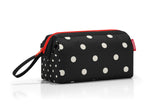 reisenthel Travelcosmetic Toiletries Bag, Structured Pouch with Wristlet, Mixed Dots