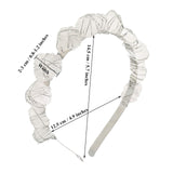 Raw Crystal Quartz Crown Headband - Handmade Natural Quartzite Rhinestone Hairband Crown for Women Halloween Costume Headwear Accessories (Transparent)