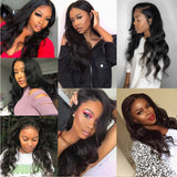 5X5 Closure Human Hair Pre Plucked Bleached Knots Baby Hair Around Brazilian Virgin Hair 130% Density Grade 8A Natura Color Body Wave Closure 10 Inch