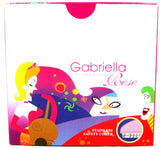 GABRIELLA Rose Womens Folding Eyebrows & Facial Razor w/DORCO Blade  (Quantity: 36 Razors Box)