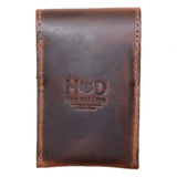 Hide & Drink, Soft Leather Double Nail Clipper Case, Beauty & Personal Care, Commuter & Nomad Gift, Grooming Case, Home & Travel Essentials, Handmade Includes 101 Year Warranty :: Bourbon Brown