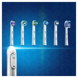 Genuine Original Oral-B Braun Precision Clean Replacement Rechargeable Toothbrush Heads (10 Count) - International Version, German Packaging