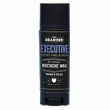 Mustache Wax | Proudly Made in the USA | Live Bearded Natural Mustache Wax (1 Tube - Executive Mustache Wax)