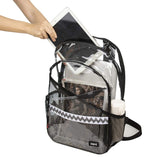 ZIPIT Razor Backpack, Clear