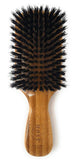BASS 100% Pure Wild Boar Bristle Men's Brush - Light Wood Handle by Bass Brush