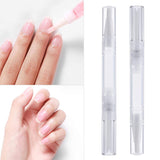 20 Pack 3ml Transparent Empty Twist Nail Cuticle Oil Pen Tube for Lip Gloss Nail Polish Eyelash Growth Liquid