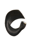 HUAYI Natural Black 1B# 50g 20Pcs/Pack 20inch Tape In Hair Extensions Human Hair Natural Color Tangle Shedding Hair Extensions Balayage Hair(1B#20'')