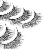 Goldrose Beauty 50 Pairs 5 styles Lashes Pack False Eyelashes Natural Look Wispies,Handmade Fake Eyelashes Extension,Fashion Thick Soft,Can be Reusabled,with a Free Stainless Steel Eyelash Tweezers