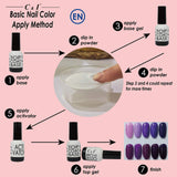 C & I Dip Powder Color No.034 Steel-Blue BlueColor System