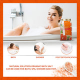 Natural Solution NSGF06 Himalayan Bath Salt Blood Orange & Lavender Oil Body Soak, 3 Lbs Bag |, Pack of 2