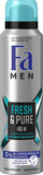 Fa Men Fresh & Pure deodorant spray 150ml