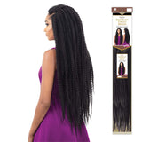 Freetress Equal Crochet Braids - JAMAICAN TWIST EXTRA LONG (4 Medium Brown)