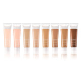 Light Coverage Glow Tint Foundation. Coconut for Natural, Dewy Very Light Ivory Glow - UNDONE BEAUTY Unfoundation Glow Tint. BUTTERCREAM MEDIUM LIGHT