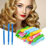 Hair Curlers Spiral Curls No Heat Wave Hair Curlers Styling Kit Spiral Hair Curlers Magic Hair Rollers with 1 Styling Hooks for Short/Medium/Long Hair (Upgrade 28 Pcs 55cm)