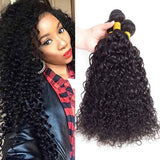 10A Brazilian Virgin Hair Curly Hair Weave 3 Bundles 12" 14" 16" 300g Virgin Brazilian Kinky Curly Weave Human Hair Bundles 100% Unprocessed Virgin Remy Hair Bundles Natural Color