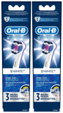 Oral B Pro White Electric Toothbrush Replacement Brush Heads - 3 ct - 2 pk