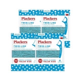 Twin-Line Dental Floss Picks, 150 Count, Pack of 4 (New Version)