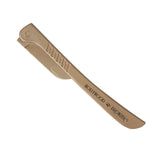 HOLLYWOOD BROWZER Eyebrow Razor for Women - Removing Unwanted Hair, Eyebrow Shaping & Dermaplaning/Exfoliation With Protective Pouch - Made of German Stainless Steel - Royal Gold