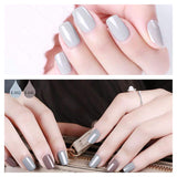 Vishine 24 Colors Gift Set Gel Nail Polish Kit Soak Off UV LED Nail Gel Nude Grey Pink Color GelPolishes Nail Art 8 ML/PC Pack of 24 Pretty Colors Series Kit
