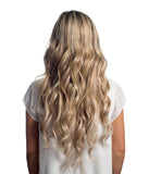 Maxy #913 Ash Blonde Clip In 100% Human Hair Extensions 20" inches 30/170/230grams Remy Triple Wefted Silky Hair (1 or 11 piece sets) (30g)