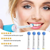 Bunny Lamb Soft Replacement Brush Heads for Sensitive Gum Care and Teeth Compatible with Oral-B - Count of 20