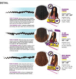 Sensationnel Crochet braids Lulutress 3X Pre-Looped 3D Passion Twist 12" (1-PACK, SM1B/30)