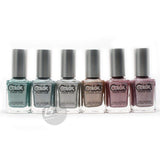 Color Club Hues 6pcs Collection Cloud Nine Angles Kiss Harp on It Holographic