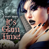 Fright Night Press On Nails, Claws, 24 Count Pre-Glued Nails to complete halloween or stage play costume
