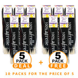 10 PACK BNG PREMIUM PRE-STRETCH BRAIDS (#4/30 LIGHT BROWN/LIGHT AUBURN)