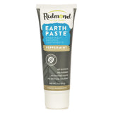 Redmond Earthpaste - Natural Non-Fluoride Charcoal Toothpaste, 4 Ounce Tube (Peppermint Charcoal)
