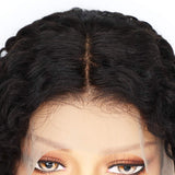 Yaster Hair 100% natural human hair in Brazil black curly wig BOB wig 150% density suitable for black women thick hair adjustable mesh cap size